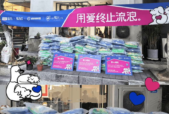 探鱼联合蓝氏发起“请流浪猫吃饱饭”公益活动